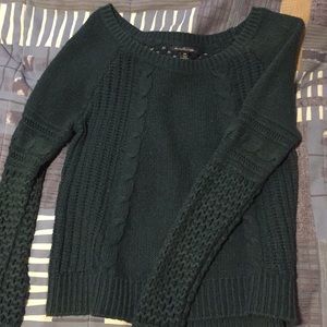 American eagle crop sweater
